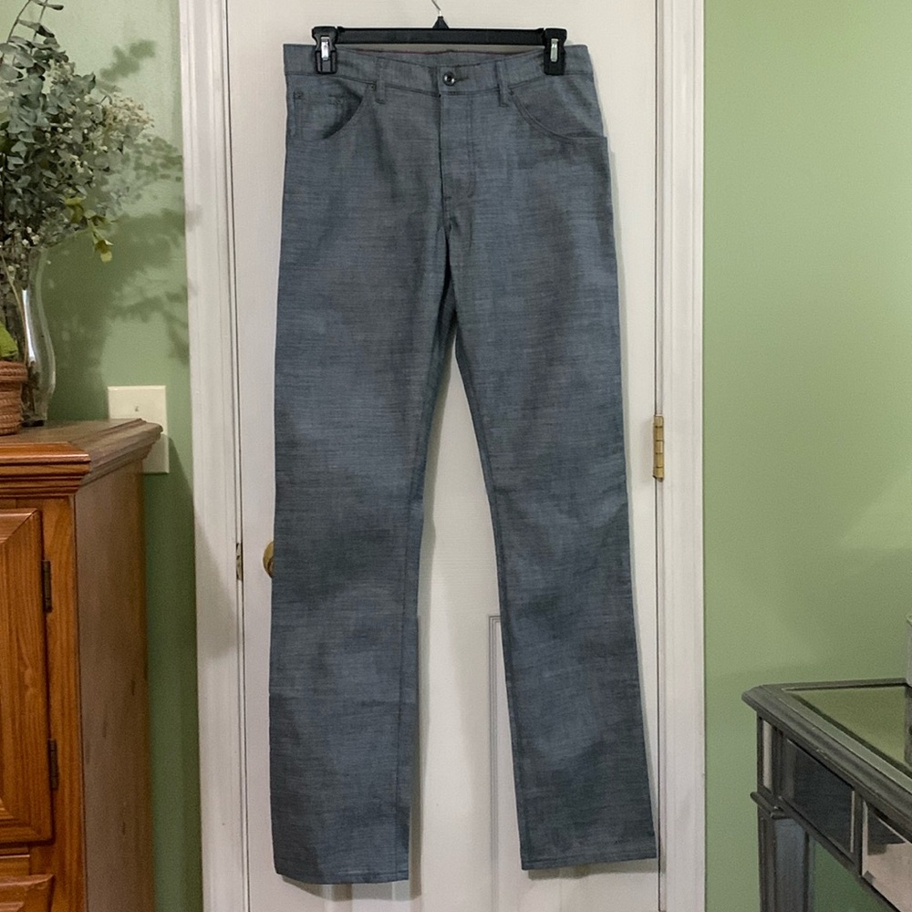 Raleigh Denim Jeans Jones Thin Straight Leg Jeans Pants Size 32